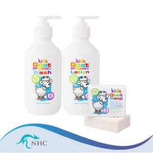 (PRE ORDER) Goat Kids Organic Soap 100g /Body Wash 300ml /Lotion 300ml